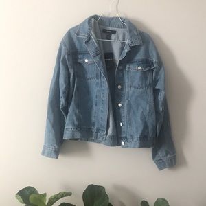 F21 denim jacket